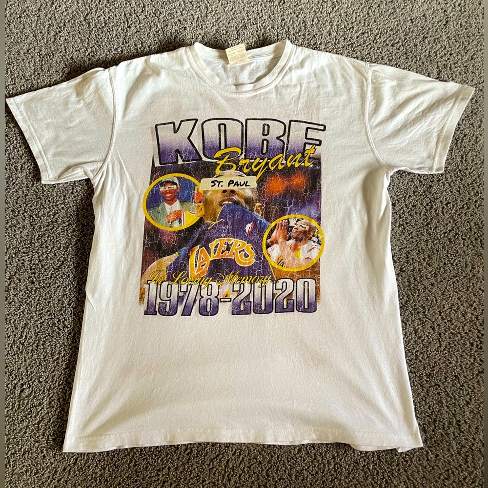 Kobe Bryant NBA Los Angeles Lakers Memorial Shirt